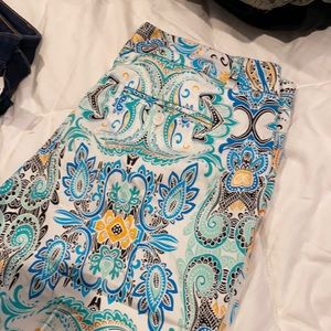 Paisley ankle Pants